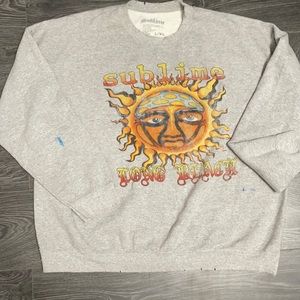 Nirvana sweater L/XL sweater with stain